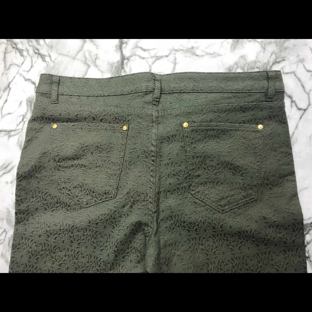 Army Green Jay Manuel Pants with Zipper Ankle (12)